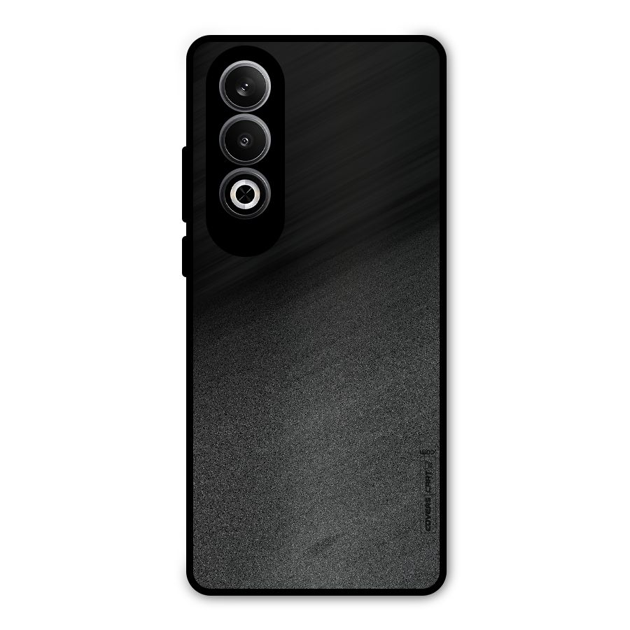 Black Grey Noise Fusion Metal Back Case for OnePlus Nord CE4