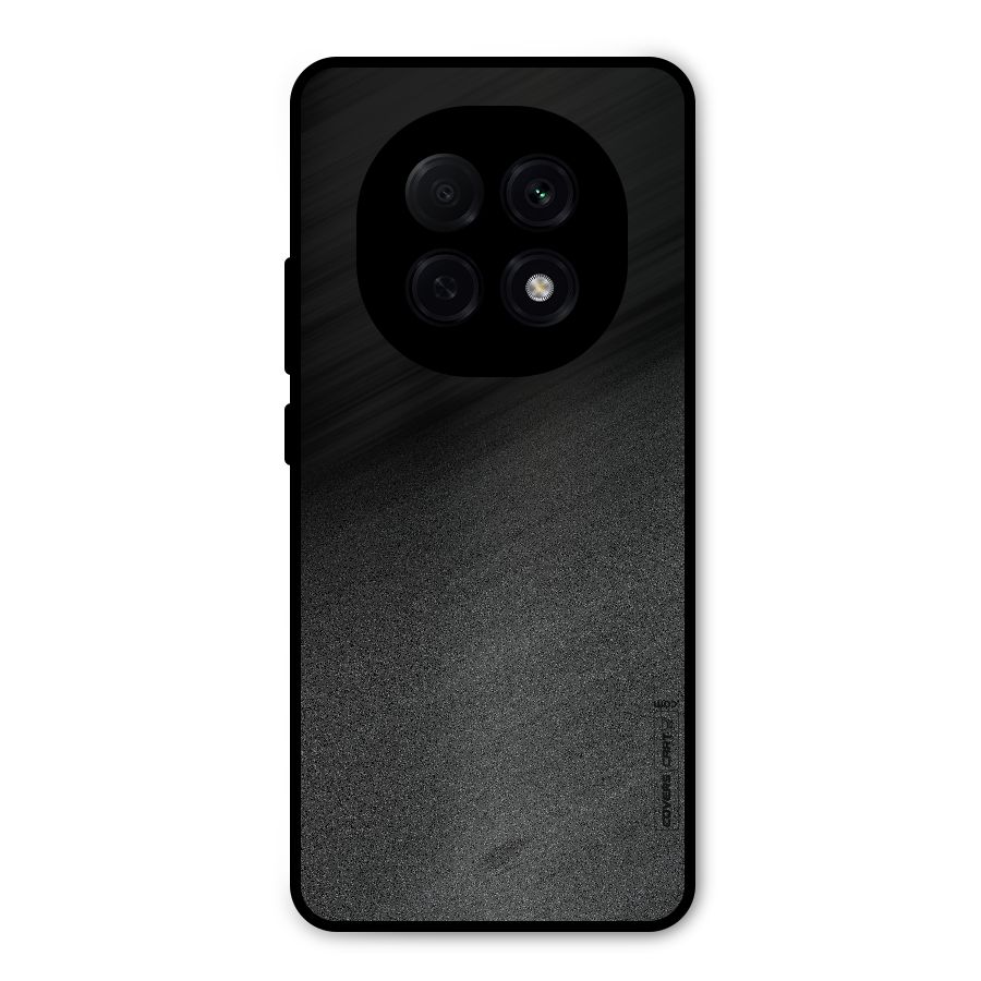 Black Grey Noise Fusion Metal Back Case for Oppo F29 Pro