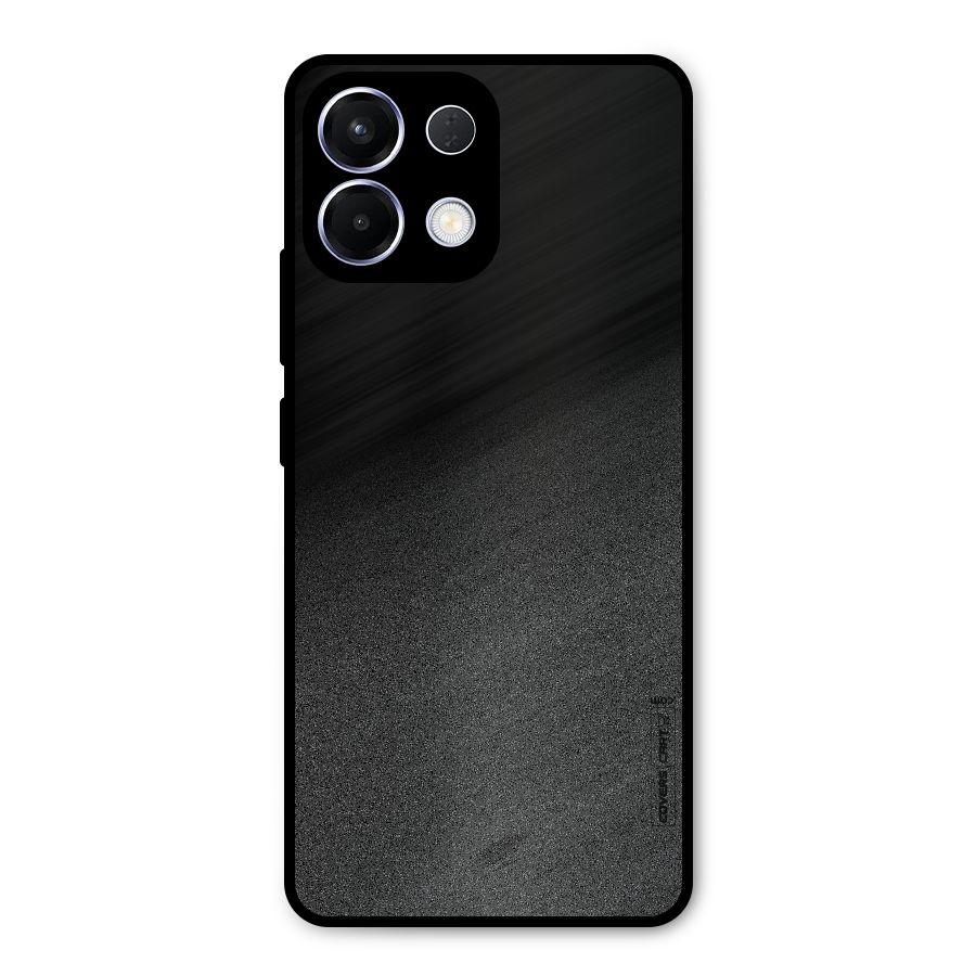 Black Grey Noise Fusion Metal Back Case for Oppo K13