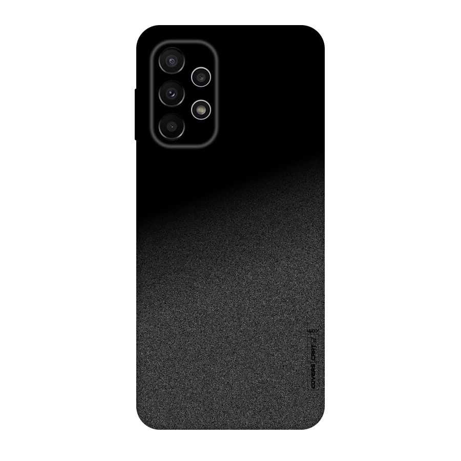 Black Grey Noise Fusion Original Polycarbonate Back Case for Galaxy A23