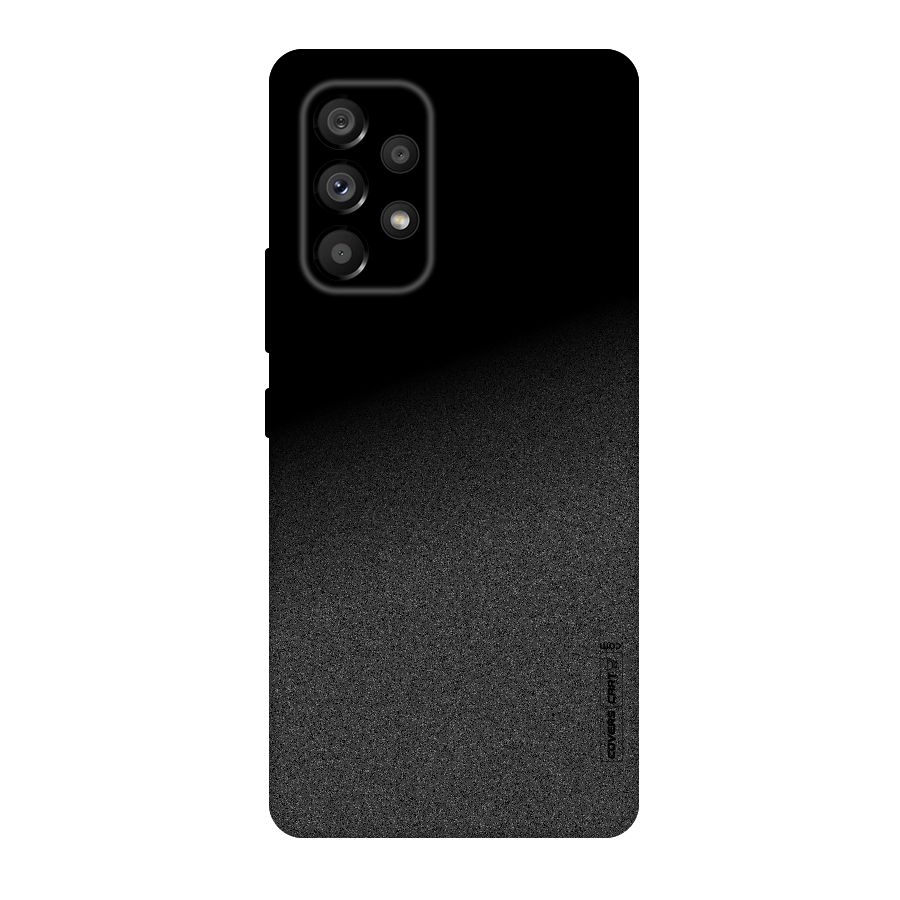Black Grey Noise Fusion Original Polycarbonate Back Case for Galaxy A53 5G
