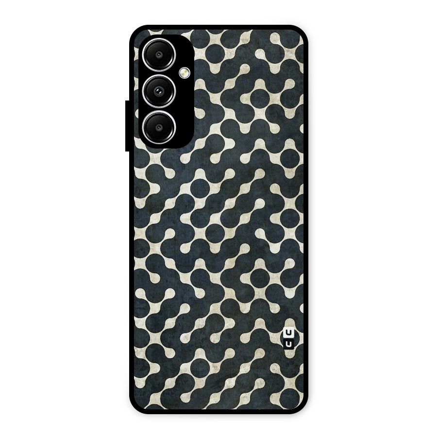 Black Maze Design Metal Back Case for Galaxy A05s