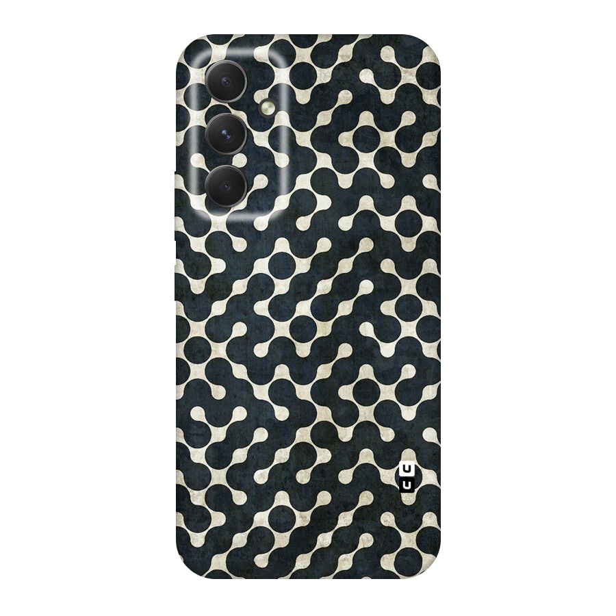 Black Maze Design Original Polycarbonate Back Case for Galaxy A54