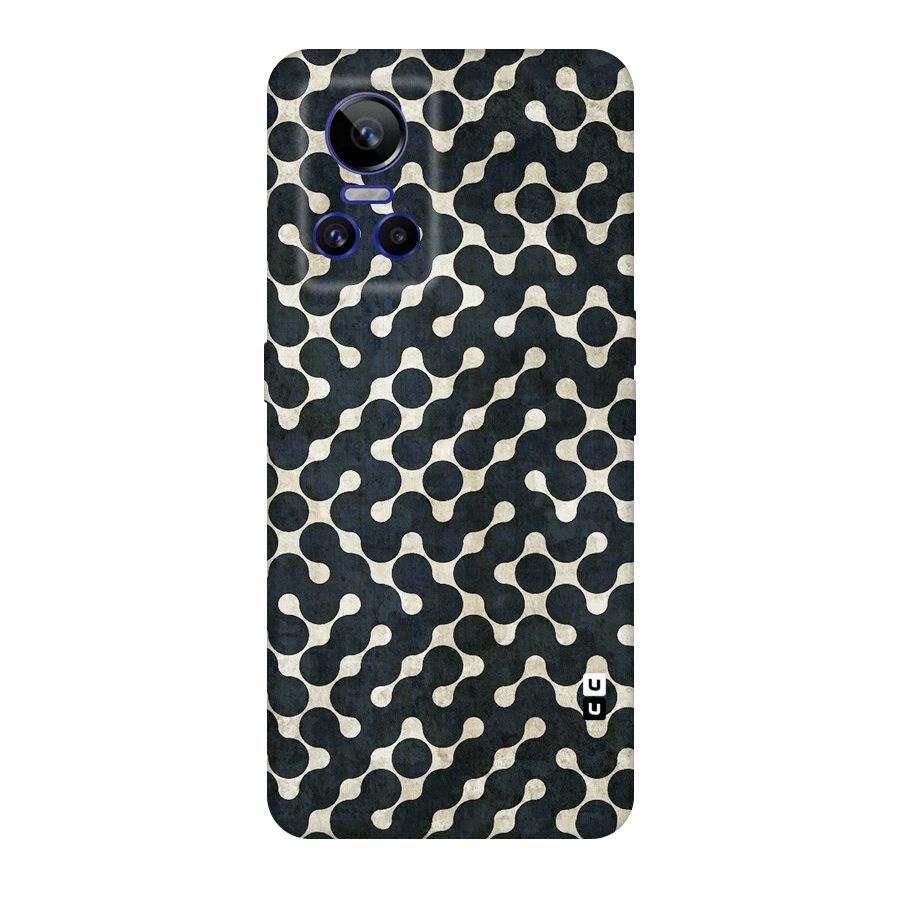 Black Maze Design Original Polycarbonate Back Case for Realme GT Neo 3