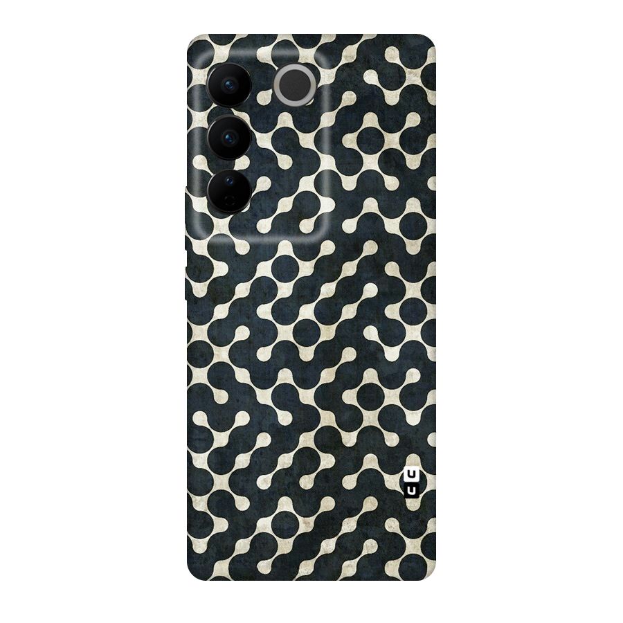 Black Maze Design Original Polycarbonate Back Case for Vivo V27