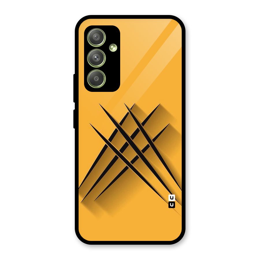 Black Paws Glass Back Case for Galaxy A54