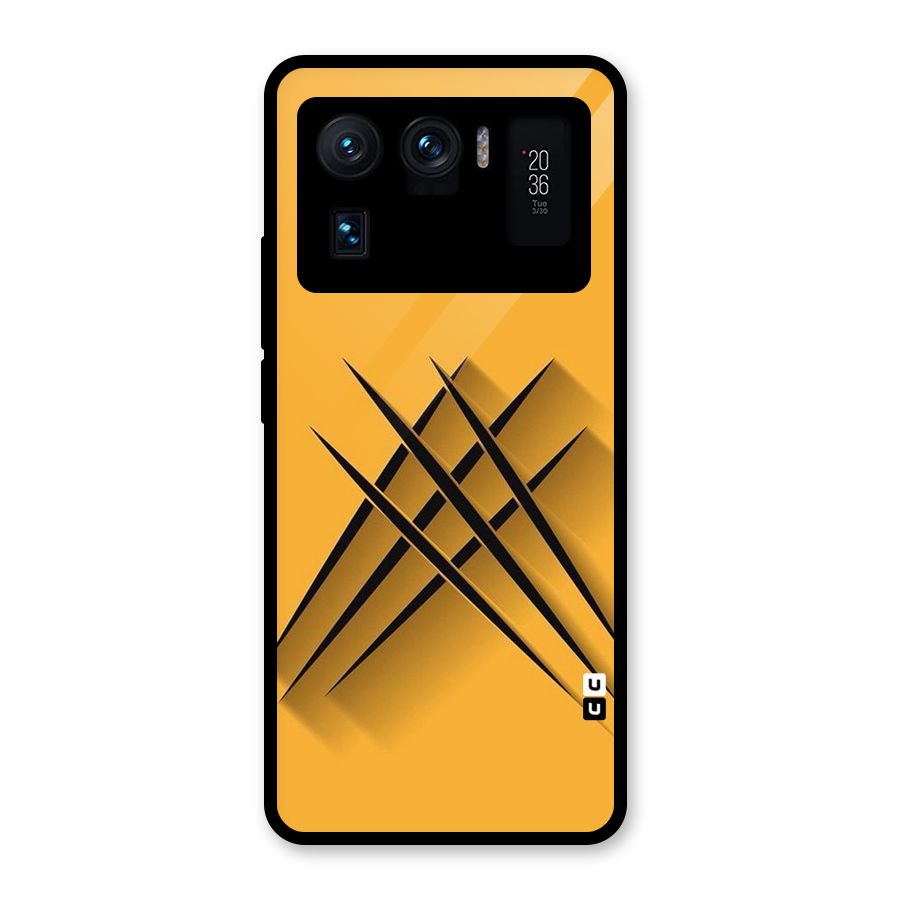 Black Paws Glass Back Case for Mi 11 Ultra