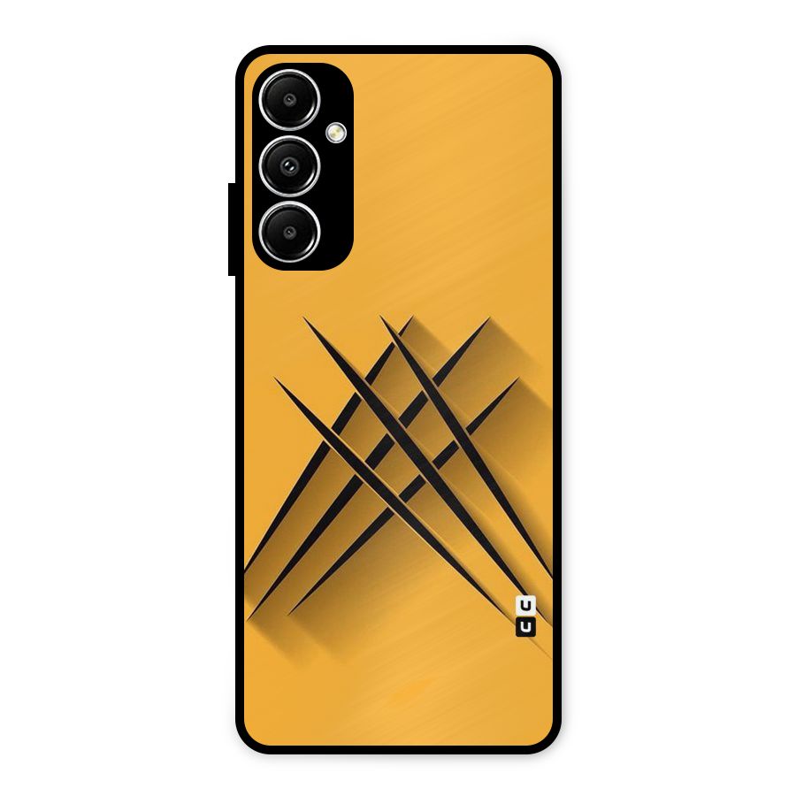 Black Paws Metal Back Case for Galaxy A05s