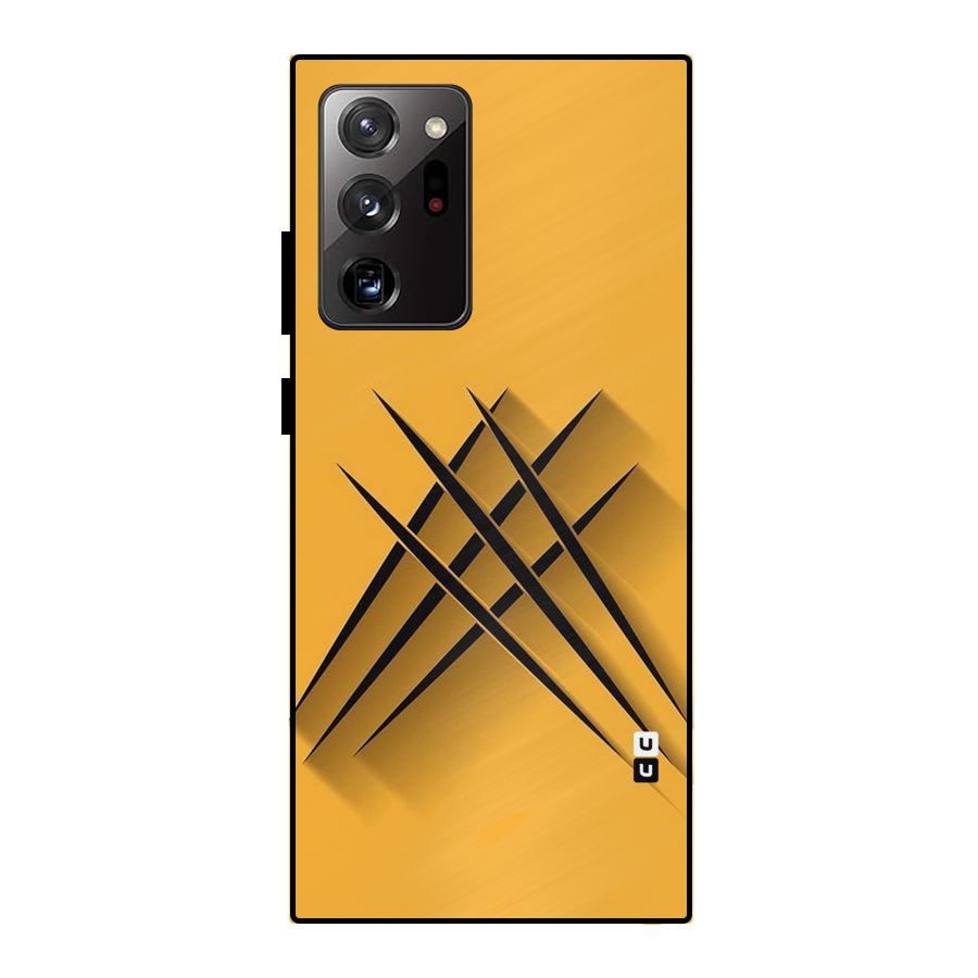 Black Paws Metal Back Case for Galaxy Note 20 Ultra 5G