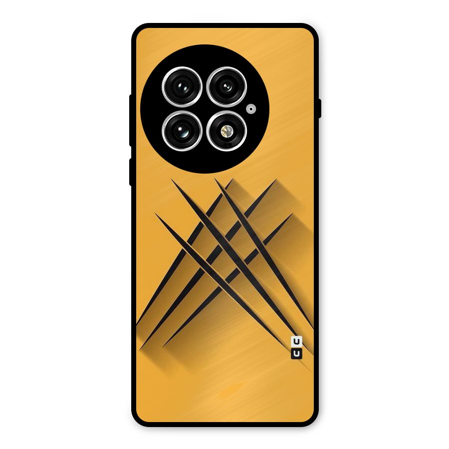 Black Paws Metal Back Case for OnePlus 13