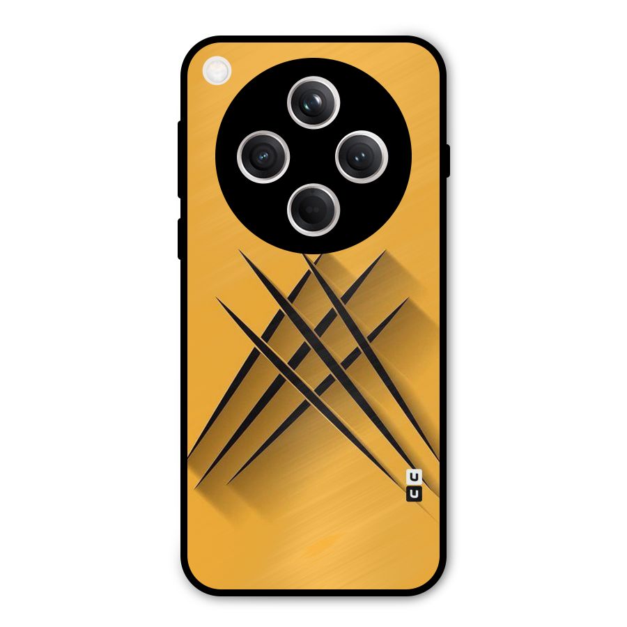 Black Paws Metal Back Case for Oppo Find X8
