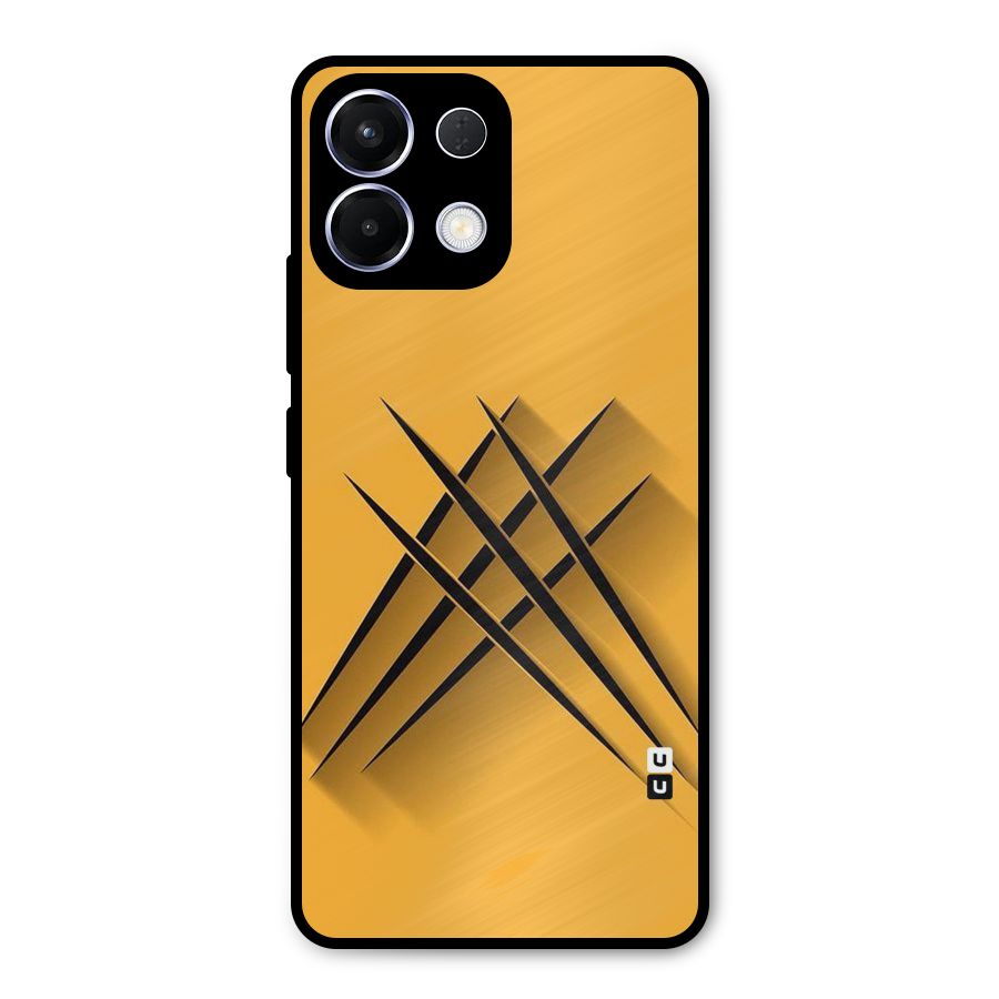 Black Paws Metal Back Case for Oppo K13