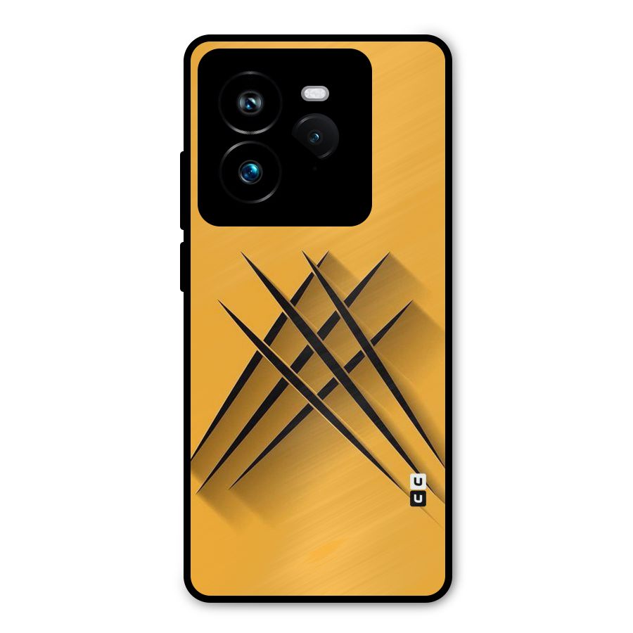Black Paws Metal Back Case for Realme GT 7 Pro