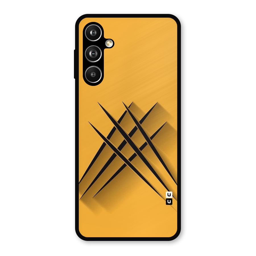 Black Paws Metal Back Case for Samsung Galaxy M54