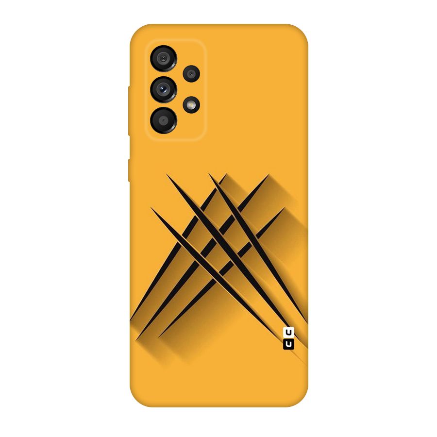 Black Paws Original Polycarbonate Back Case for Galaxy A73 5G