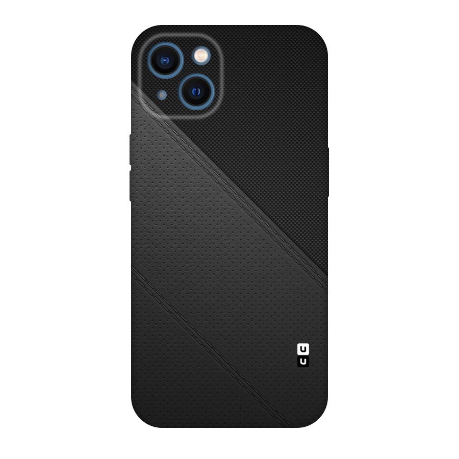 Black Polka Stripe Original Polycarbonate Back Case for iPhone 13