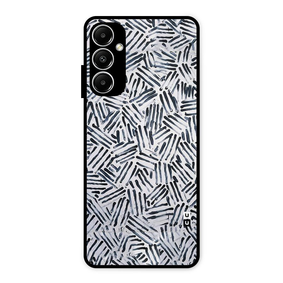 Black Tiny Uneven Metal Back Case for Galaxy A05s