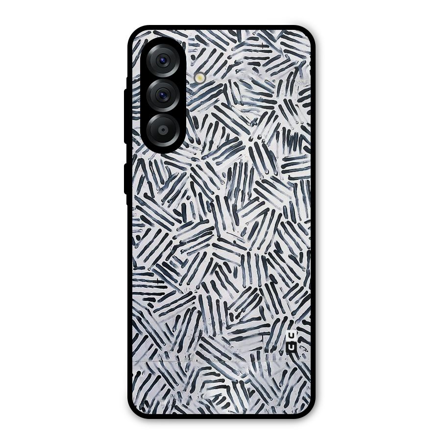 Black Tiny Uneven Metal Back Case for Galaxy A56