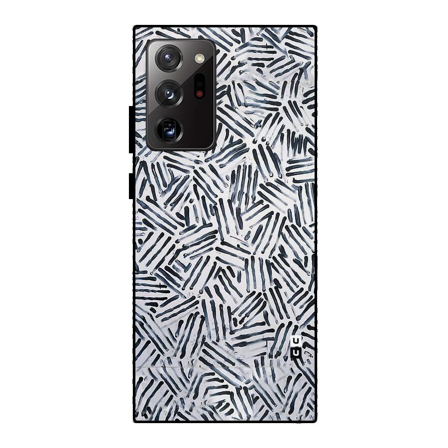 Black Tiny Uneven Metal Back Case for Galaxy Note 20 Ultra 5G