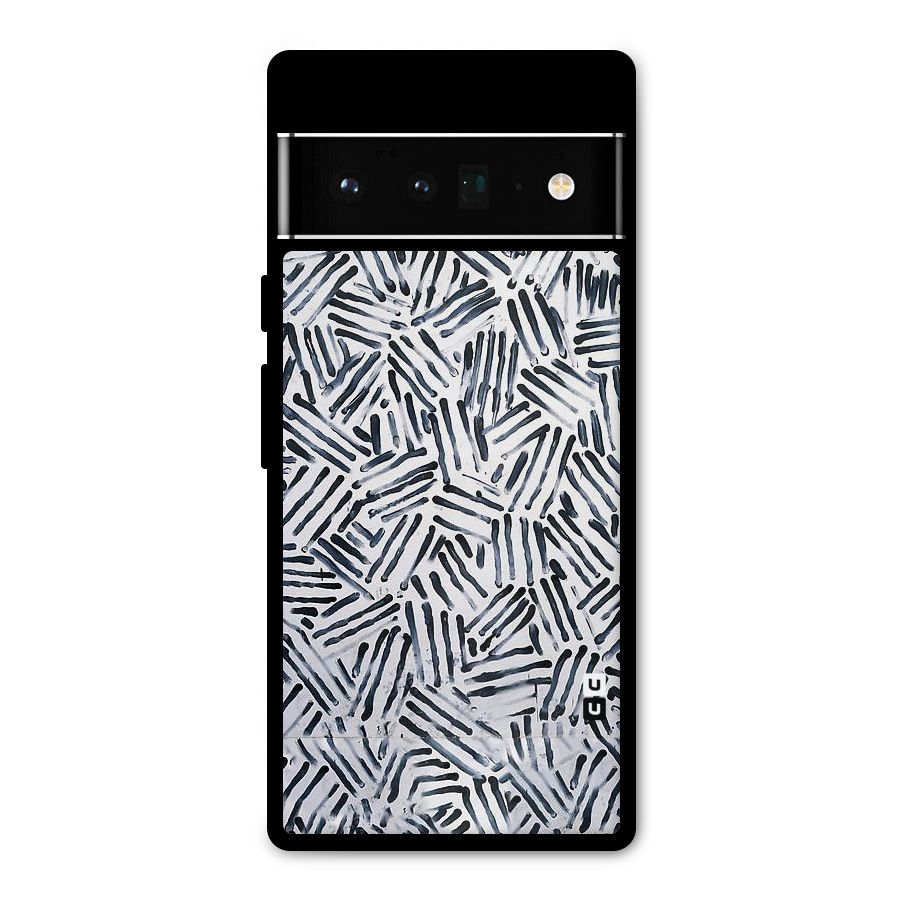 Black Tiny Uneven Metal Back Case for Google Pixel 6 Pro