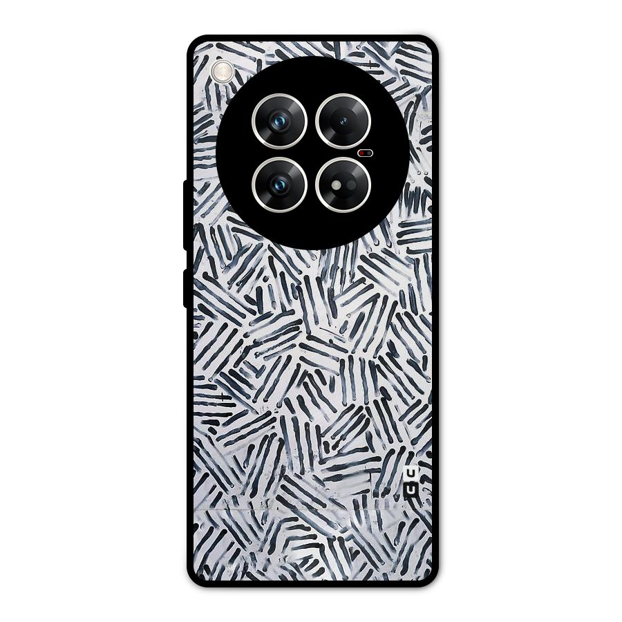 Black Tiny Uneven Metal Back Case for Infinix Zero 40 5G