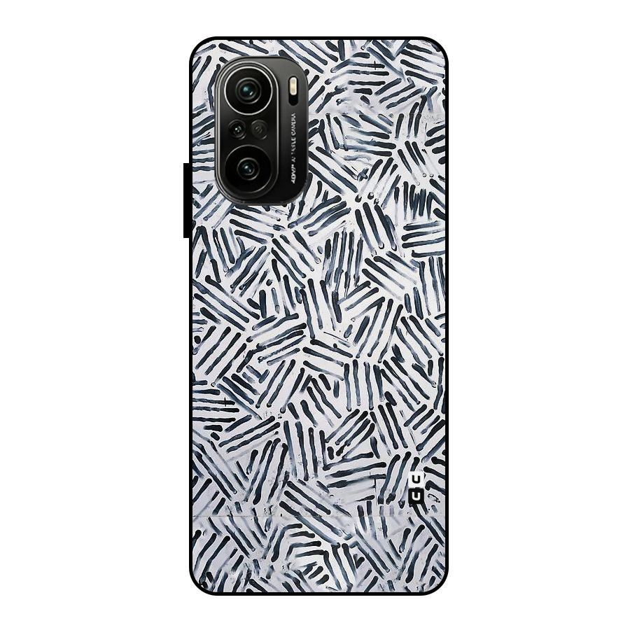 Black Tiny Uneven Metal Back Case for Mi 11X Pro