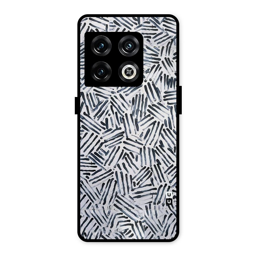 Black Tiny Uneven Metal Back Case for OnePlus 10 Pro 5G