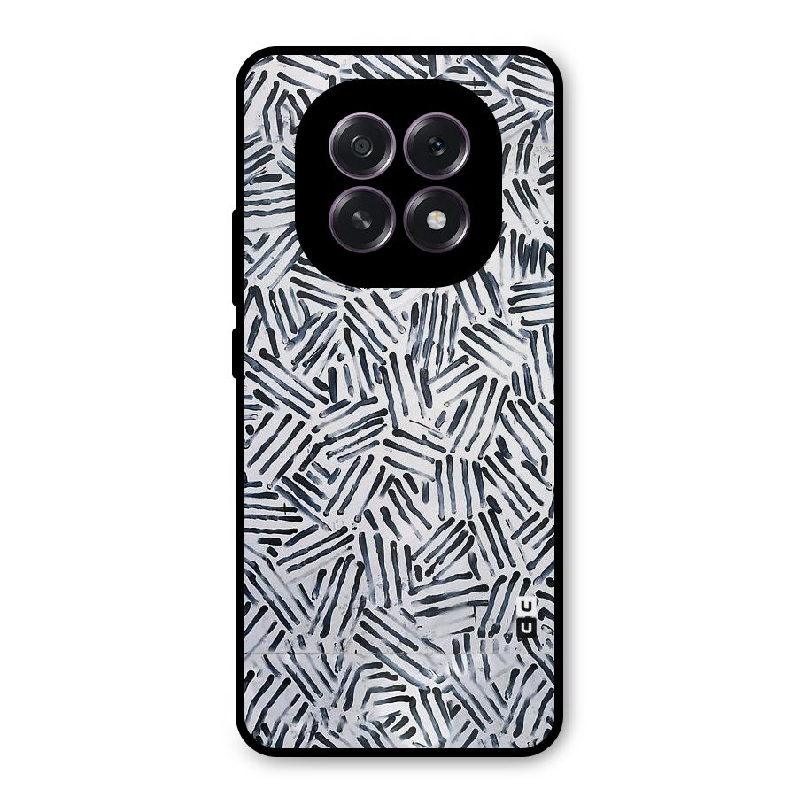 Black Tiny Uneven Metal Back Case for Oppo F29