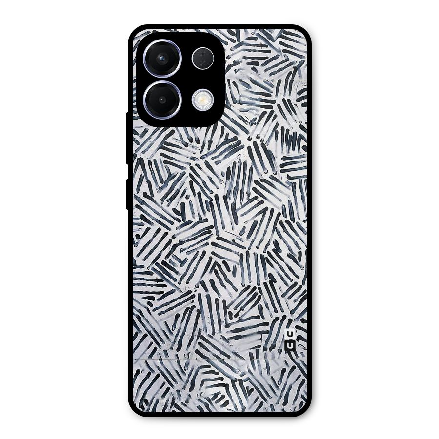 Black Tiny Uneven Metal Back Case for Oppo K13