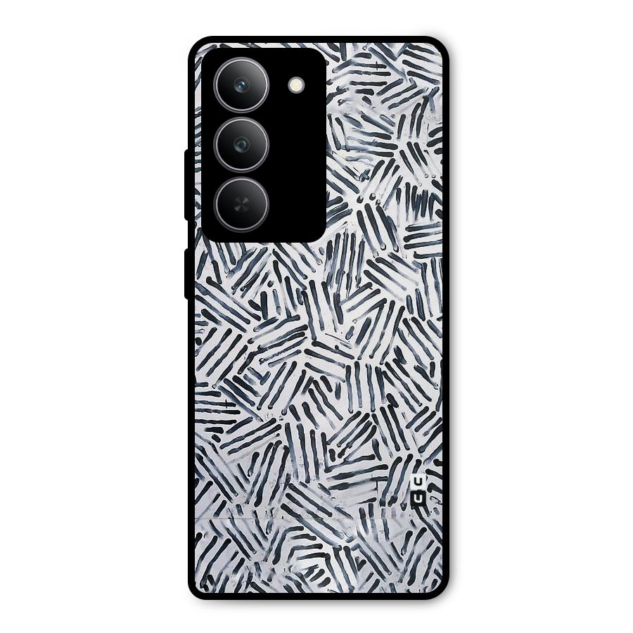 Black Tiny Uneven Metal Back Case for Realme P3x