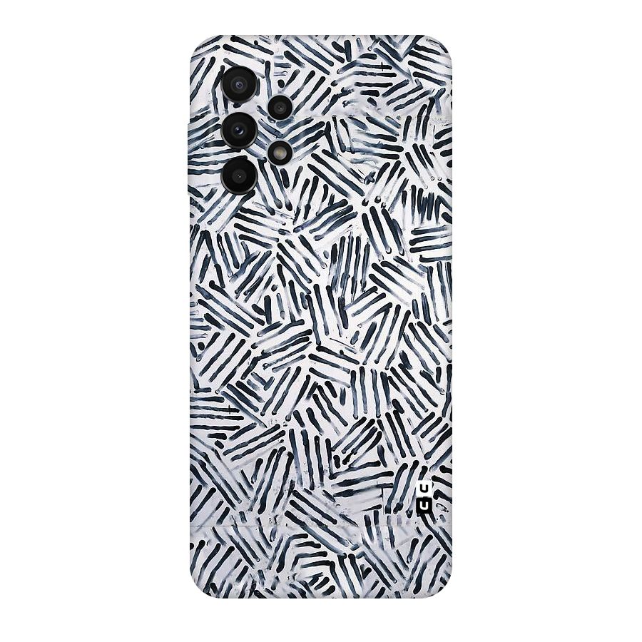 Black Tiny Uneven Original Polycarbonate Back Case for Galaxy A23