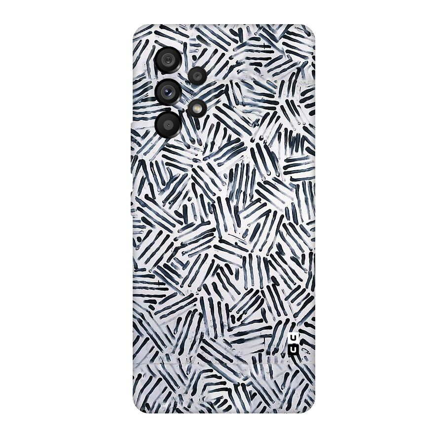 Black Tiny Uneven Original Polycarbonate Back Case for Galaxy A53 5G