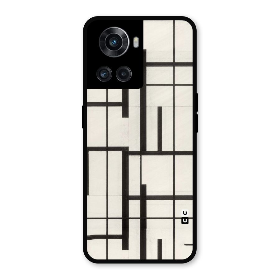 Black Unsymmetry Metal Back Case for OnePlus 10R