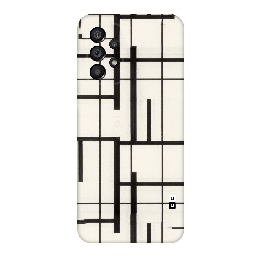 Black Unsymmetry Original Polycarbonate Back Case for Galaxy A73 5G