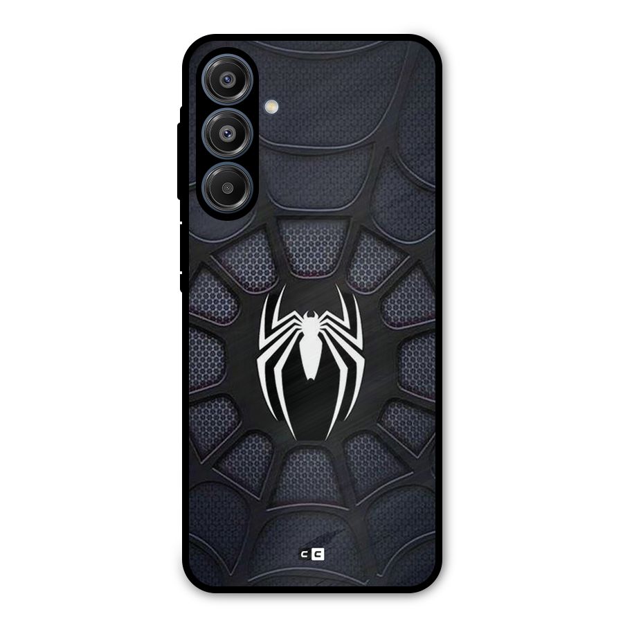 Black Web Metal Back Case for Galaxy A16 5G