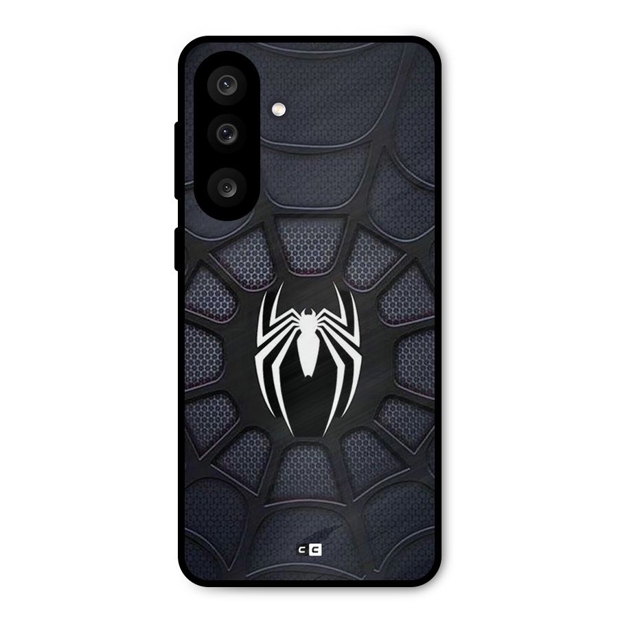 Black Web Metal Back Case for Galaxy M56
