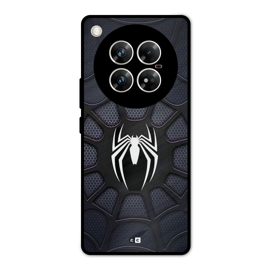 Black Web Metal Back Case for Infinix Zero 40 5G