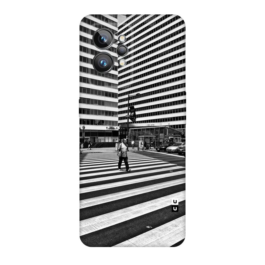 Black White Perspective Original Polycarbonate Back Case for Realme GT2 Pro