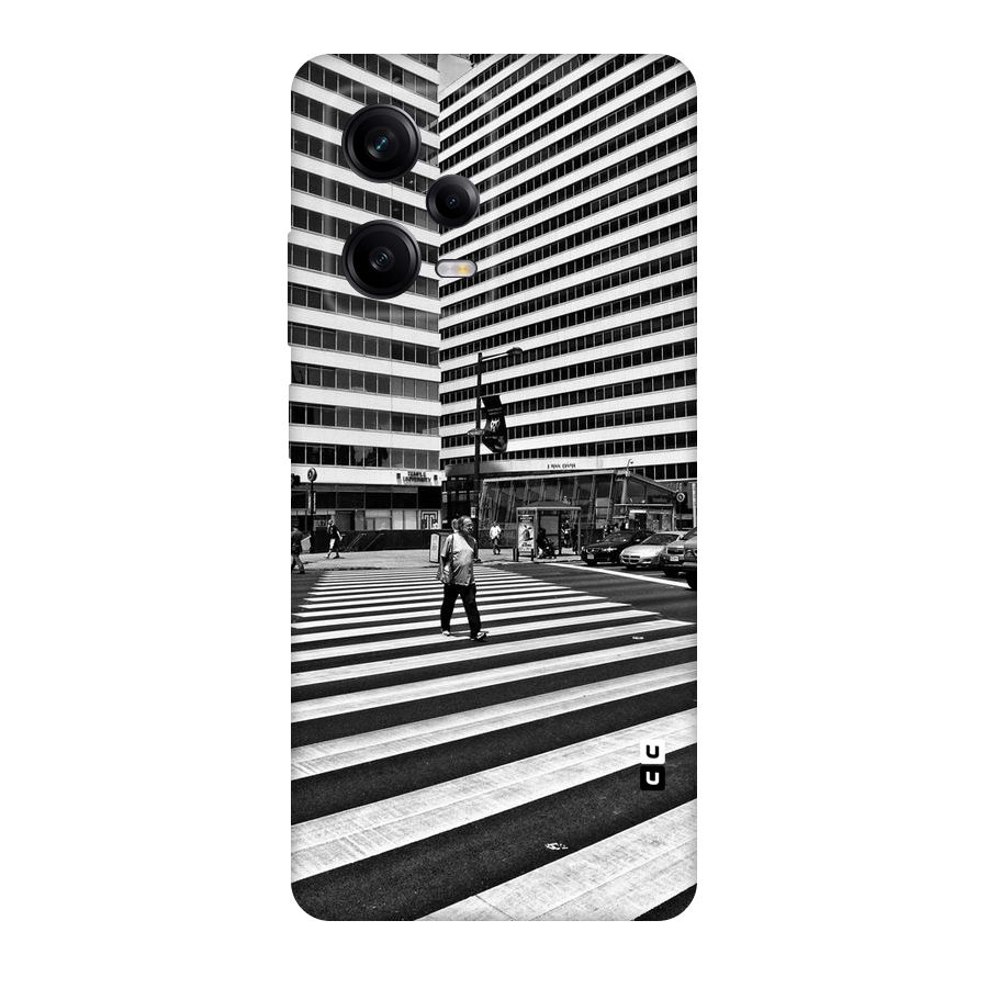 Black White Perspective Original Polycarbonate Back Case for Redmi Note 12 Pro