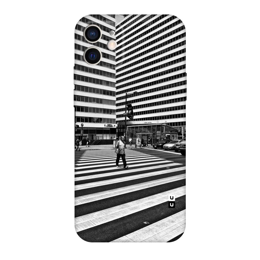 Black White Perspective Original Polycarbonate Back Case for iPhone 12
