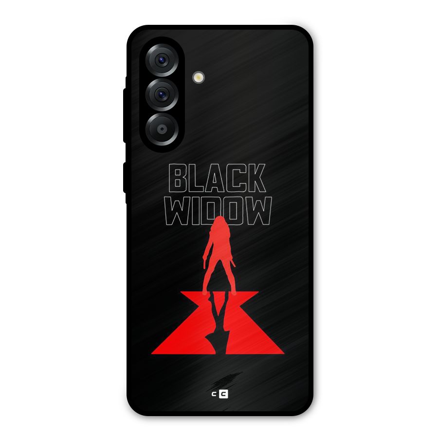 Black Widow Metal Back Case for Galaxy A56