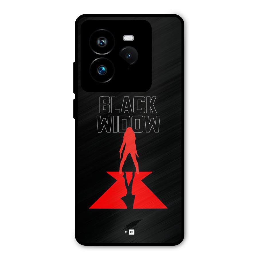 Black Widow Metal Back Case for Realme GT 7 Pro