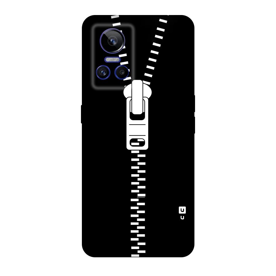 Black Zipper Original Polycarbonate Back Case for Realme GT Neo 3