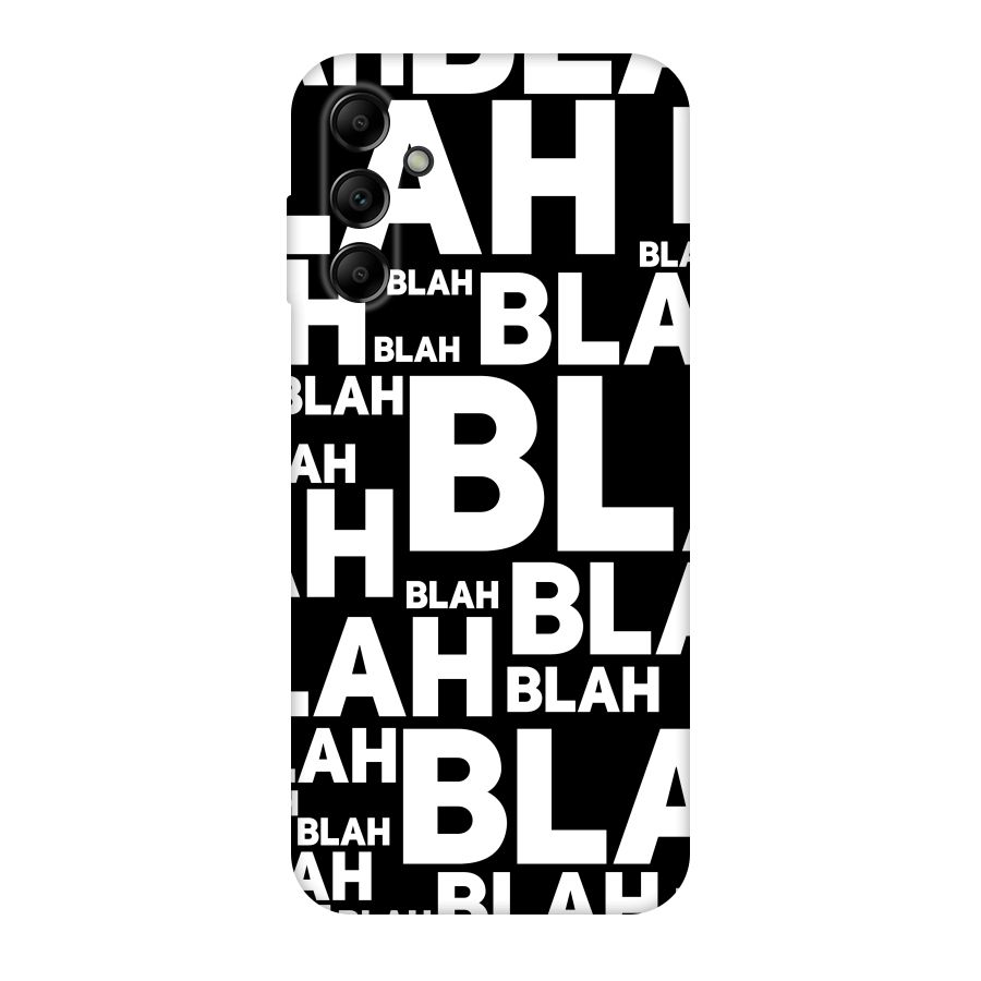 Blah Blah Pattern Original Polycarbonate Back Case for Galaxy A14 5G