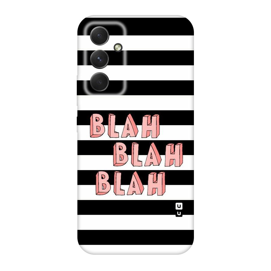 Blah Bold Stripes Original Polycarbonate Back Case for Galaxy A54