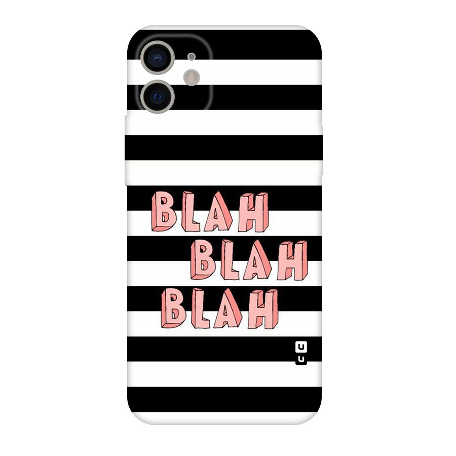 Blah Bold Stripes Original Polycarbonate Back Case for iPhone 11