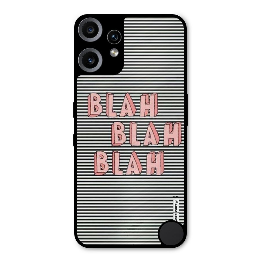 Blah Stripes Metal Back Case for Nothing CMF Phone 2 Pro