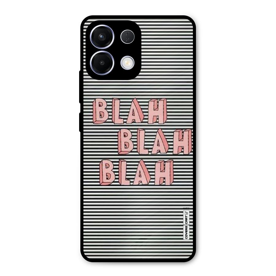 Blah Stripes Metal Back Case for Oppo K13