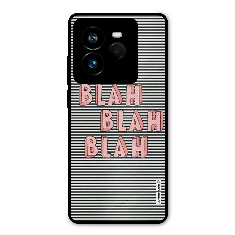 Blah Stripes Metal Back Case for Realme GT 7 Pro