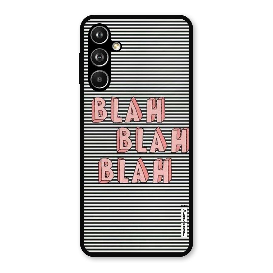 Blah Stripes Metal Back Case for Samsung Galaxy M54